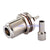 N Crimp Jack bulkhead O-ring RF connector for RG316/174