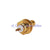 SMB Jack male panel mount with nut and solder cup RF connector Goldplated
