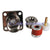 N female jack 4 hole Panel Mount flange clamp RG58 RG142 RG400 LMR195 connector