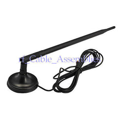2.4GHz 12dBi Omni WiFi antenna RP-SMA male wireles