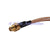 Superbat RP SMA female to Y type 2xMS-147 RA Splitter Combiner cable jumper pigtail RG316