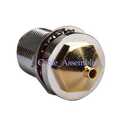 N Solder female bulkhead with O-ring Connector for.086