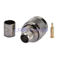 10X N Crimp male RF connector for LMR400 RG8,RG214