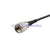Superbat GSM cell phone cable Fakra  D female to Mini-UHF male adapter pigtail RG174 20cm
