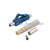 LC Fiber Optic Connector, Singlemode, Blue Housing, 3.0 mm, White boot