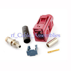 Superbat Fakra crimp Jack stecker Violett Auto GSM Cellular phon