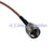 Superbat Mini-UHF plug male to TNC Jack female Pigtail coax cable RG316 15cm WIFI WIRE