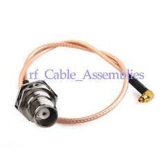 Superbat TNC female to MC card plug male 90 degrees for wifi antenna Option Wireless Card
