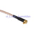 10x 6  BNC female jack to MMCX male right angle 90 deg pigtail cable RG316 wifi