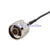 Superbat MC-Card male right angle to N male pigtail cable RG174 15cm Option Wireless WIFI