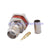 RP-TNC Female Jack nut bulkhead Crimp for RG58 RG142 LMR195 RG400 RF connector