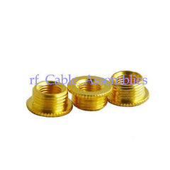 SMA-F adapter Ring SMA Plug to F male British size straight for Wireless monitor