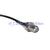 Superbat F male plug to F jack female bulkhead straight Pigtail cable RG174 Wi-Fi Radios