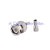 15pcs BNC male straight crimp for RG174 RG316 RG174
