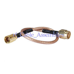 Superbat SMA male plug to SMB female jack pigtail Coxial cable RG316 15cm for GPS Wi-Fi