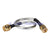 Superbat SMA plug to SMA plug male straight cable Semi-Flexible-.141 cable  RG402