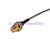 Superbat SMA Jack Female Bulkhead to RP SMA male adapter Semi-Flexible .141  cable RG402