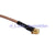 Superbat MMCX plug male right angle to MMCX female jack pigtail cable RG316 for wireless