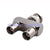 BNC male to 2 double BNC female Y grains adapter