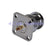 Superbat BNC male plug with 4 holes pane/Flange 17.5*17.5mm solder connector straight