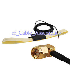 DAB active 10dbi antenna Patch Aerial,Glass Mount DAB Patch Antenna with SMA