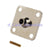 Superbat TNC Solder Jack with 4 hole Panel Mount for RG402,Semi-