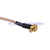 Superbat RP-SMA Jack Female panel to MCX plug male right angle pigtail cable RG316 for wi