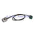 Superbat BNC plug to Fakra Jack  E  right angle pigtail cable RG174 50cm for GPS Car TV1
