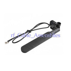 2.4GHz 5dBi WiFi Clip Antenna CRC9 male for 802.11b/g Cardbus Wireless