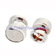 Superbat 10pcs Dust cap BNC Female Straight Protective Dust cap RF connector adapter