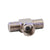 F-Type adapter F Plug to Jack to Jack female  T  Type 3 Way RF Adapter