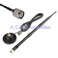 824-960/1710-2200MHz 9dB GSM/3G/UMTS/CDMA antenna strong magnetic base TNC 3M