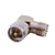 RF Connector adapter UHF Plug PL259 to UHF Jack Right Angle British version