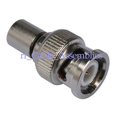 Superbat 10pcs BNC male plug Resistor RF Coaxial Terminator Impedance 50 Ohms