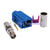 Superbat Fakra SMB A,B,C,D,E,F,G,H,I,K,Z female Jack crimp LMR195 RG58 cable RF connector