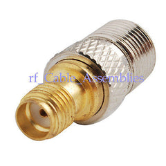 SMA-F Adapterstecker SMA Buchse auf F Buchse gerade