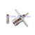 Superbat TNC jack Panel Mount female Receptacle 4-Hole Flange crimp RG316 RG174 straight