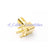 RP-SMA thru hole Jack(male pin)RA PCB Mount solder post