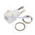 Superbat BNC commercial through hole Jack right angle PCB Mount