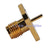 SMA 4 hole panel mount jack with solder cup RFconnector