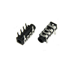 20x 6 pin inline headphone jack 3.5mm caliber headphones Block connector PJ-313B
