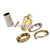 SMA Solder Jack female bulkhead Crimp KSR200 LMR200 cable RF connector adapter