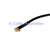 Superbat RF cable RF RP SMA Jack plug nut bulkhead to MMCX male right angle RG174 pigtail