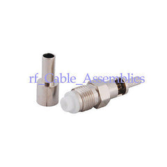 Superbat FME Crimp Jack RF Connector or LMR100 RG316 RG174/178
