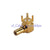 10 stücke SMB Weibliche Jack durchgangsloch Rechtwinklig PCB Mount RF Coax Stecker