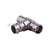BNC adapter BNC Jack to Jack to Jack  T  Type