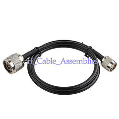 Superbat N male to RP TNC male pigtail coaxial cable KSR195 2 FT for wifi network