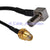 Superbat SMA Jack to MS-147 plug right angle pigtail cable RG174 for Wireless