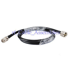 Superbat 3FT UHF PL-259 male plug to RP TNC male female pin pigtail cable KSR400 1M WiFi