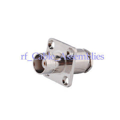 Superbat BNC female 4 Hole Panel Mount Clamp LMR195 RG58 RG400 RG142 Cable RF connector